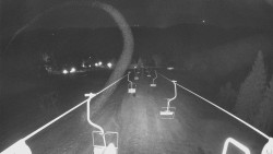 Lanovka - pohled dolů