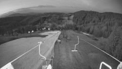 Lanovka - pohled dolů