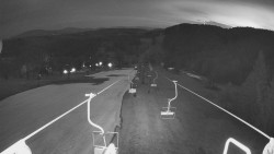 Lanovka - pohled dolů