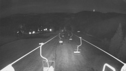 Lanovka - pohled dolů