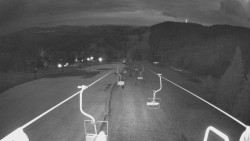 Lanovka - pohled dolů