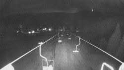 Lanovka - pohled dolů