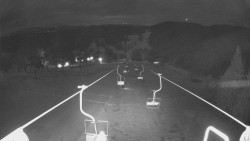 Lanovka - pohled dolů