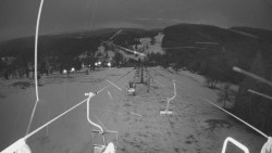 Lanovka - pohled dolů