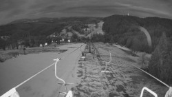 Lanovka - pohled dolů