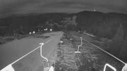 Lanovka - pohled dolů