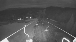 Lanovka - pohled dolů