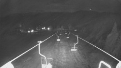 Lanovka - pohled dolů