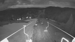 Lanovka - pohled dolů