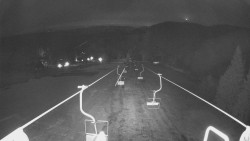 Lanovka - pohled dolů