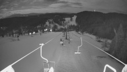 Lanovka - pohled dolů