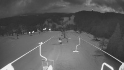 Lanovka - pohled dolů