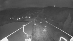 Lanovka - pohled dolů