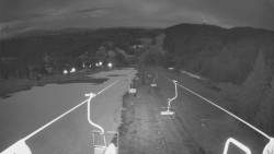 Lanovka - pohled dolů