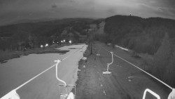 Lanovka - pohled dolů