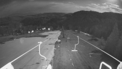 Lanovka - pohled dolů