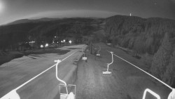 Lanovka - pohled dolů