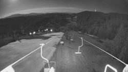 Lanovka - pohled dolů