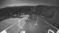 Lanovka - pohled dolů