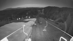 Lanovka - pohled dolů