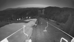 Lanovka - pohled dolů