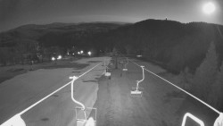 Lanovka - pohled dolů