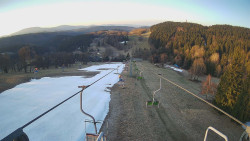 Lanovka - pohled dolů