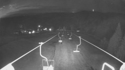 Lanovka - pohled dolů