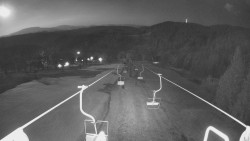 Lanovka - pohled dolů