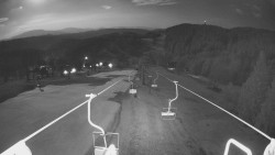 Lanovka - pohled dolů