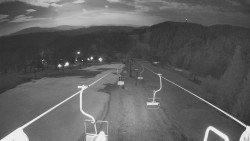 Lanovka - pohled dolů