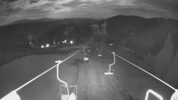 Lanovka - pohled dolů