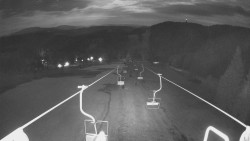 Lanovka - pohled dolů