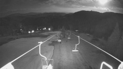 Lanovka - pohled dolů