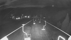 Lanovka - pohled dolů