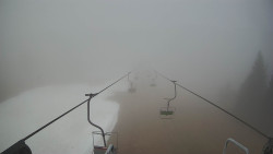 Lanovka - pohled dolů