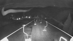 Lanovka - pohled dolů