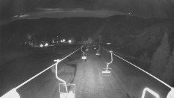 Lanovka - pohled dolů