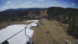 Lanovka - pohled dolů