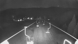 Lanovka - pohled dolů