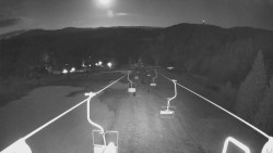 Lanovka - pohled dolů