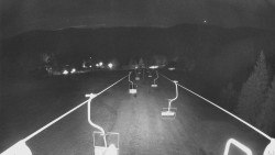 Lanovka - pohled dolů