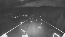 Lanovka - pohled dolů