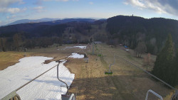 Lanovka - pohled dolů