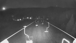 Lanovka - pohled dolů