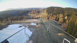 Lanovka - pohled dolů