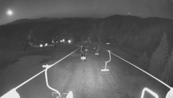 Lanovka - pohled dolů