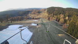 Lanovka - pohled dolů