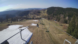 Lanovka - pohled dolů