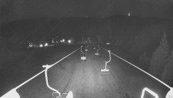 Lanovka - pohled dolů